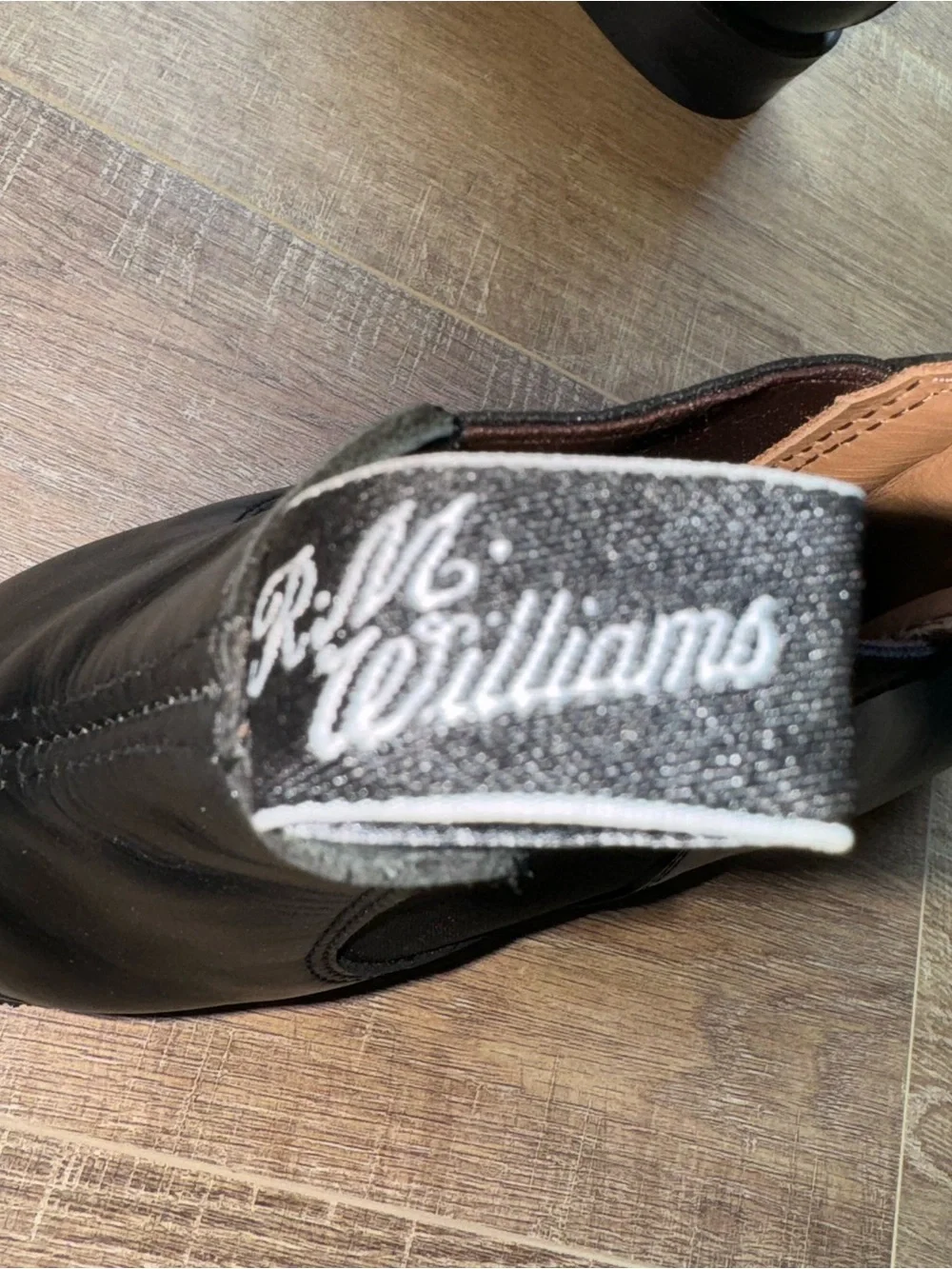 NEW RM. Williams Men Boots Macquarie boot – black pull-up leather